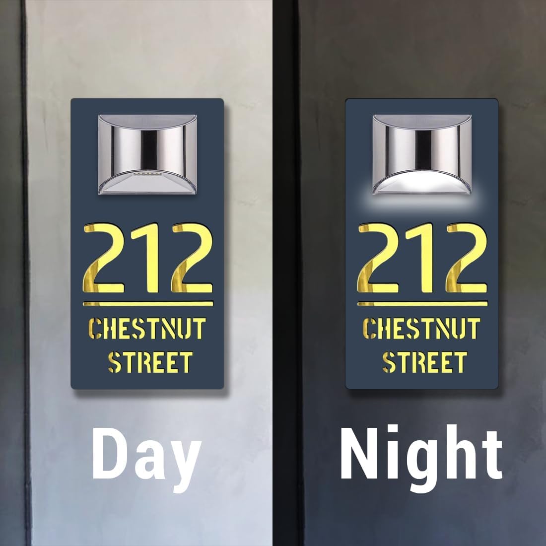 🚪Customized Solar House Sign【🌏Worldwide Shipping】