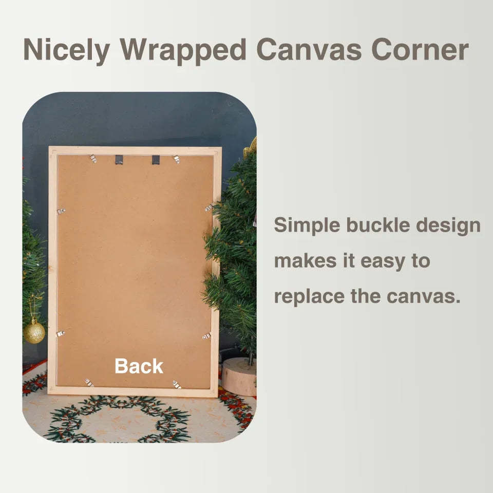 Our Story Never Ends - Vertical Canvas Canvas, Gifts Personalized Custom Framed Canvas Wall Art 732464-732483