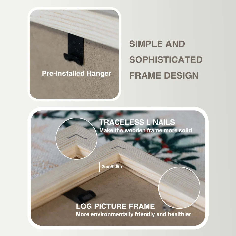 Our Story Never Ends - Vertical Canvas Canvas, Gifts Personalized Custom Framed Canvas Wall Art 732464-732483