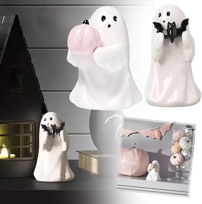 ✨2024 Bootiful Ceramic Cute Ghost Statue 👻🔥BUY 2 Free Shipping