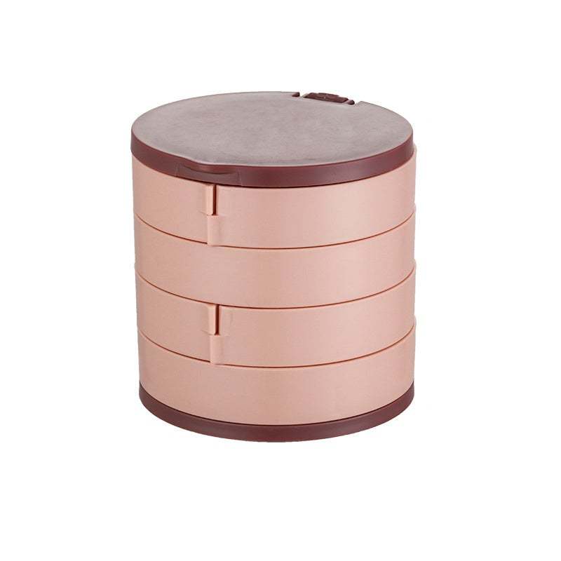 🔥65% Off🔥4 Layers Rotatable Jewelry Storage Box