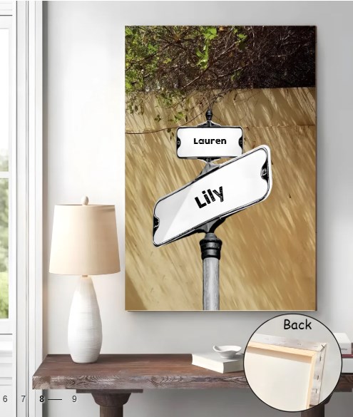 Our Story Never Ends - Vertical Canvas Canvas, Gifts Personalized Custom Framed Canvas Wall Art 732464-732483