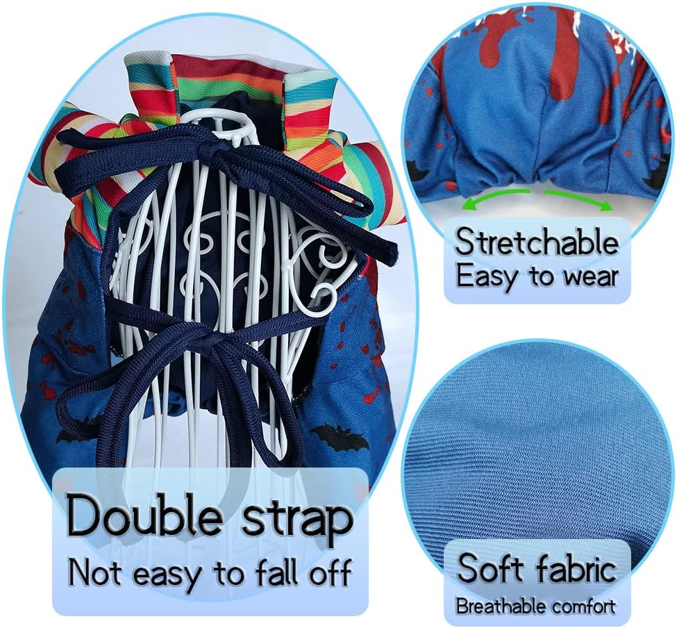 NACOCO Dog Halloween Scissors Style Doll Costume Pet Christmas Cosplay Adjustable Doll Funny Special Clothes Puppy Party Clothes for Small Dogs Cats (Small)