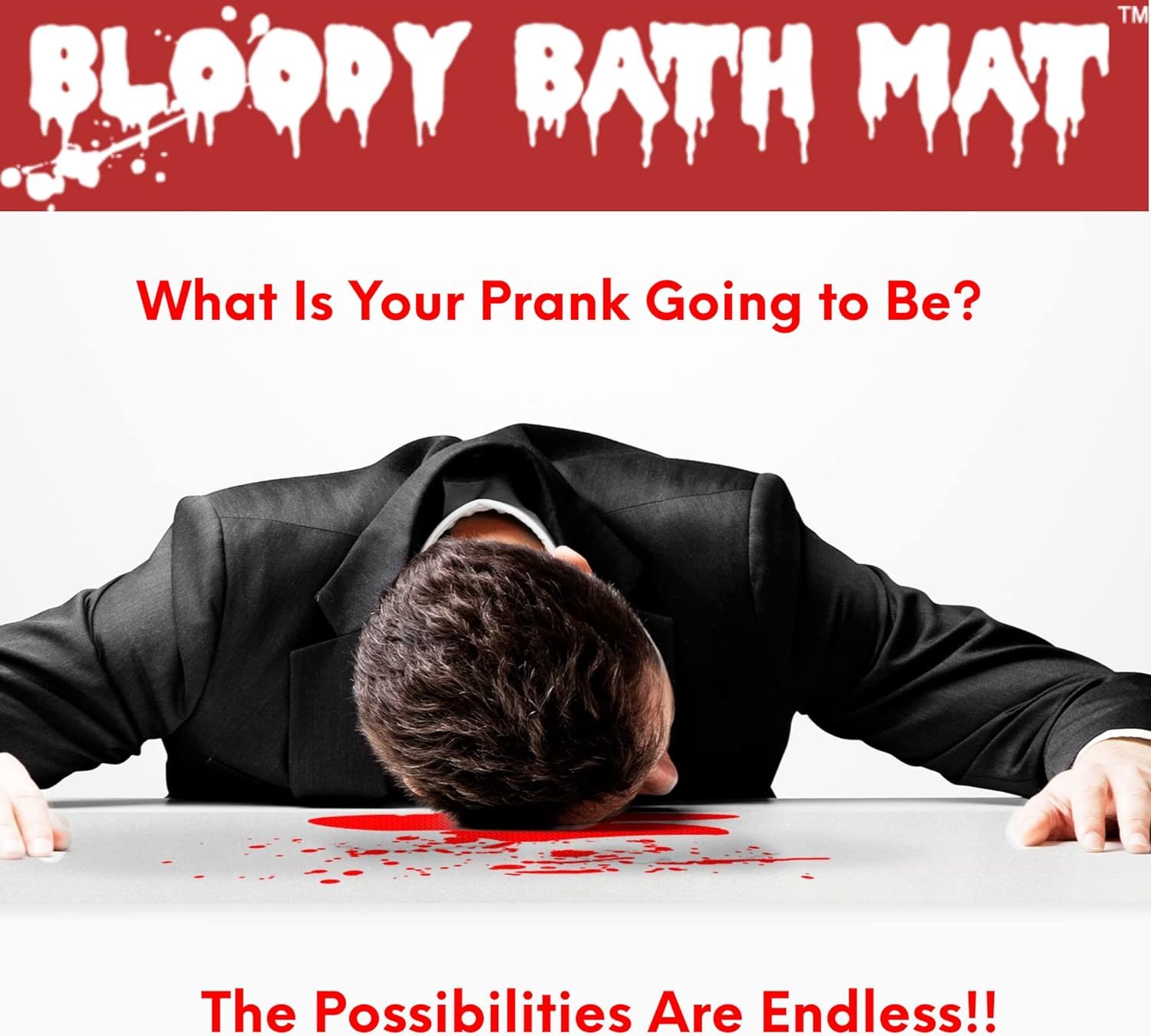 👻Bloody Bath Mat