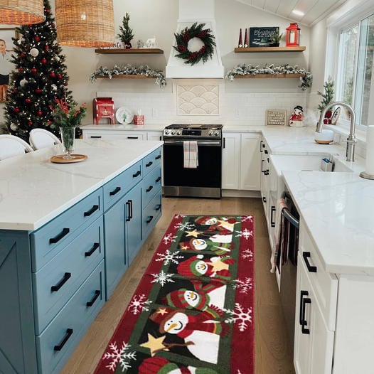 🔥Buy 2 Get 1 Doormat Free🎄Christmas Rug - Anti-bacterial, Environmental, Washable