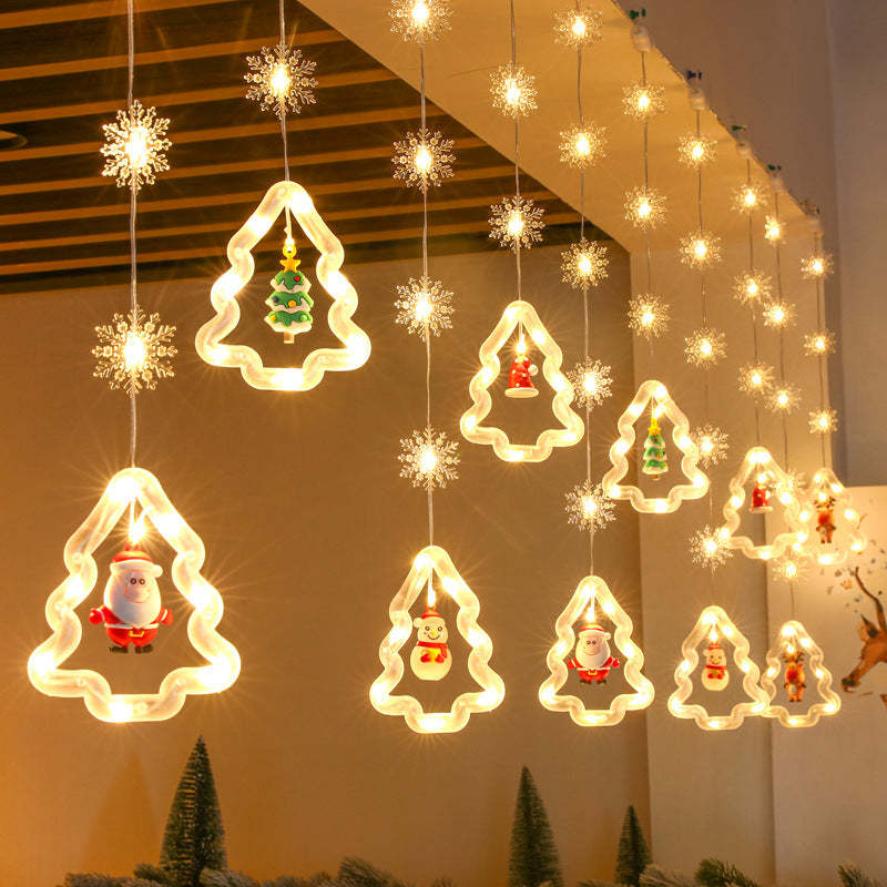 🔥Christmas Sale🔥🎄Festive Cascade Christmas LED String Lights🎄