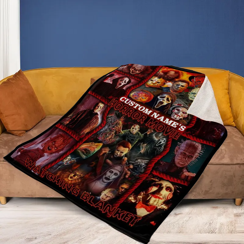 This is My Horror Movie Watching Blanket, This is My Horror Movie Blanket, Halloween Blanket,