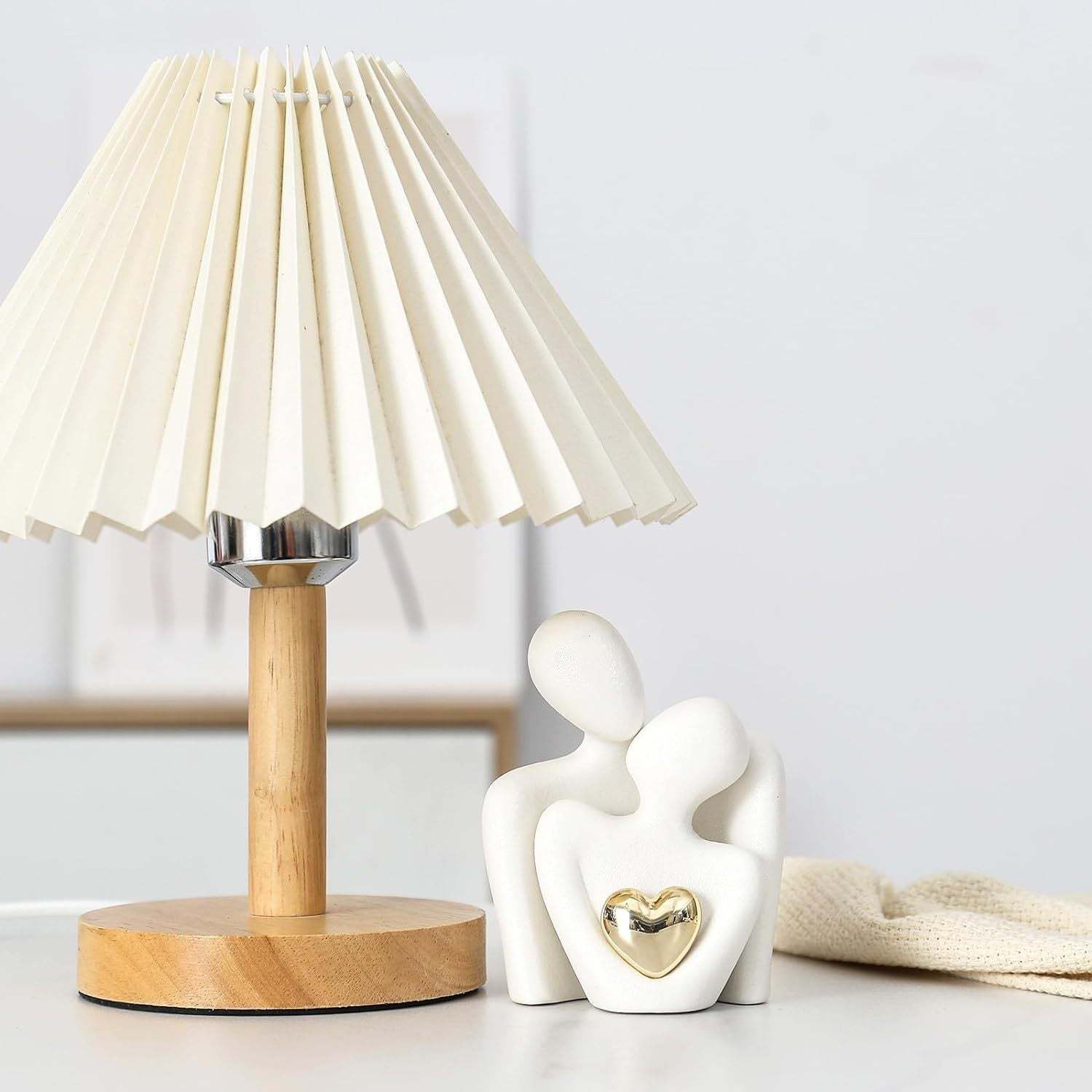 Golden Heart Bond Expression Sculpture