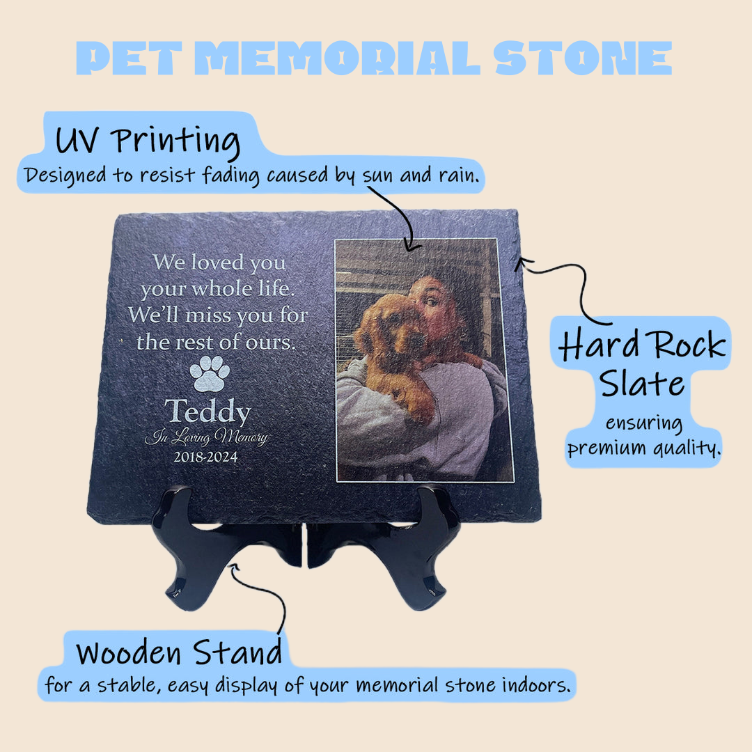 Personalized Pet Memorial Stone