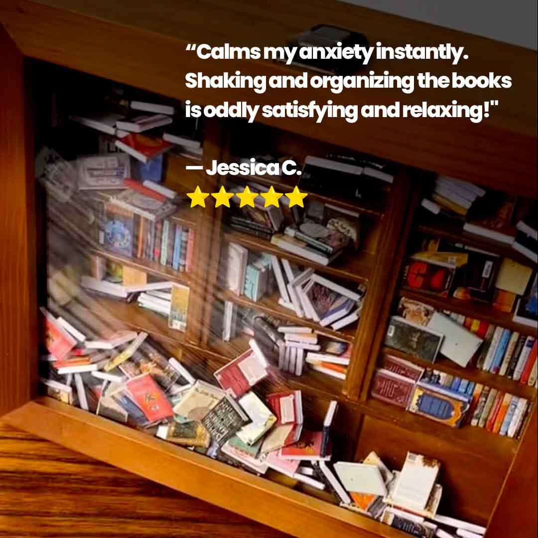 Stress-Relief Bookshelf