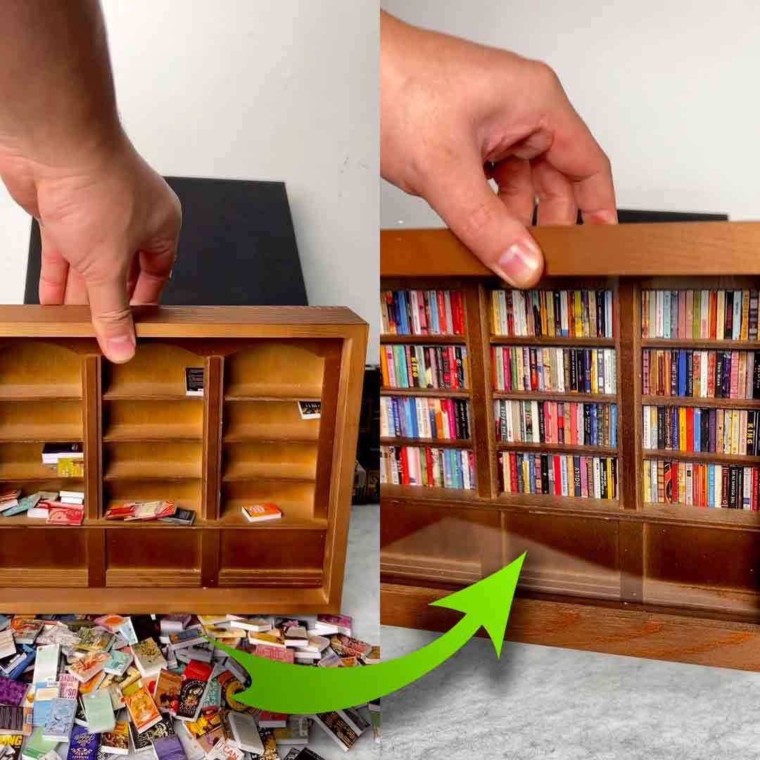 Stress-Relief Bookshelf