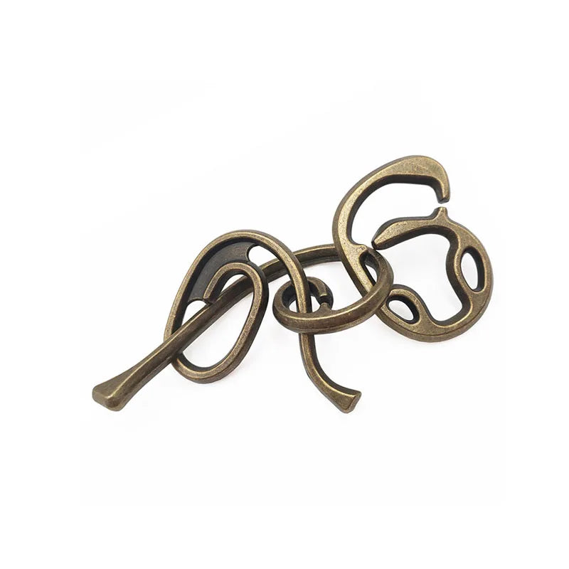 Metal Puzzle Brain Teaser IQ Test Toys Educational Mind Games Adults Child Rompecabezas Metalico Juegos De Ingenio Y Habilidad