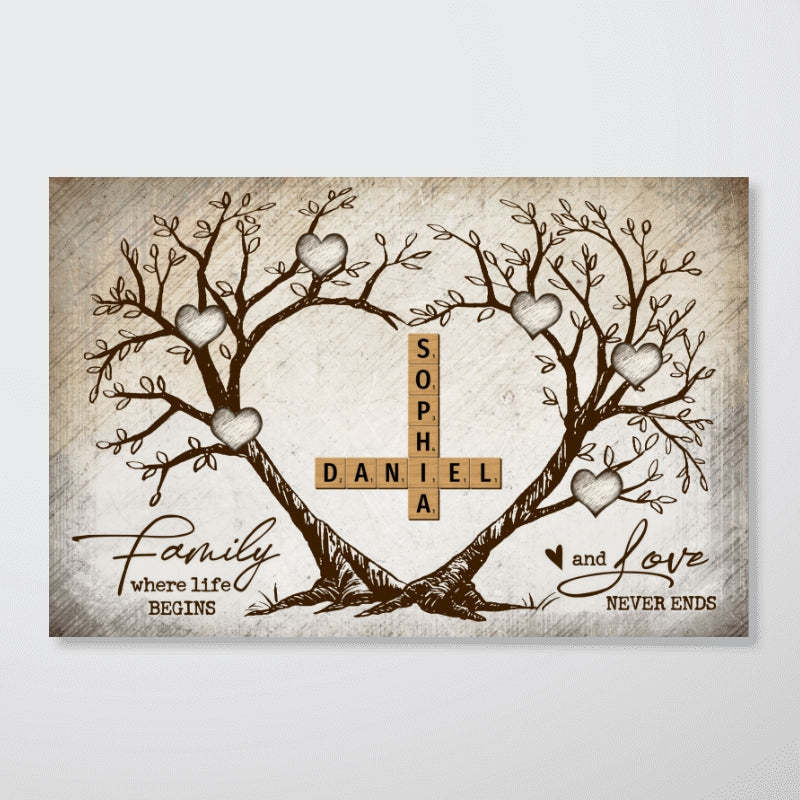 Family Heart Tree Crossword Puzzle, Captured In A Moment, Cherished Fo