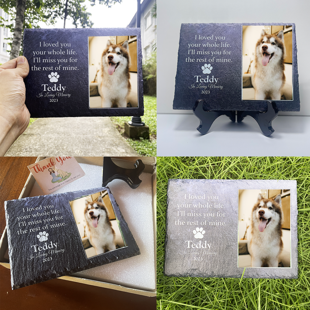 Personalized Pet Memorial Stone
