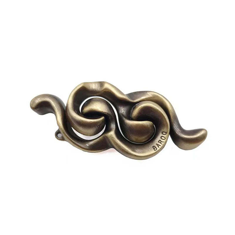 Metal Puzzle Brain Teaser IQ Test Toys Educational Mind Games Adults Child Rompecabezas Metalico Juegos De Ingenio Y Habilidad