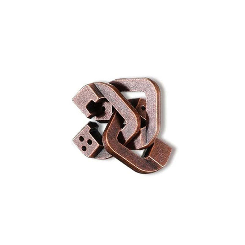 Metal Puzzle Brain Teaser IQ Test Toys Educational Mind Games Adults Child Rompecabezas Metalico Juegos De Ingenio Y Habilidad