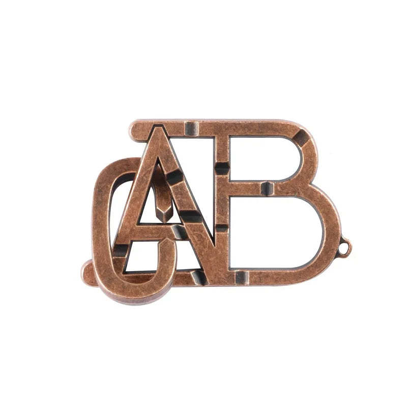 Metal Puzzle Brain Teaser IQ Test Toys Educational Mind Games Adults Child Rompecabezas Metalico Juegos De Ingenio Y Habilidad