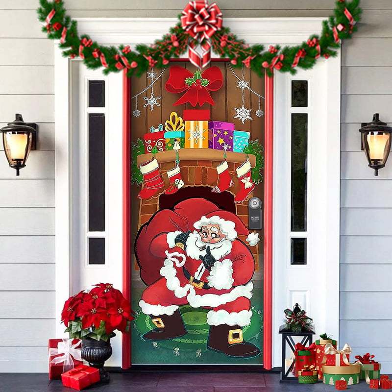 🎄Christmas Hot Sale 60% OFF🔥2024 Christmas Front Door Decoration