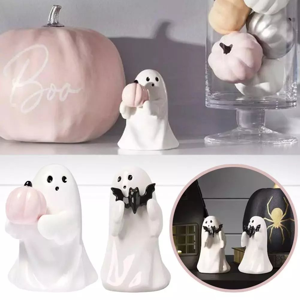✨2024 Bootiful Ceramic Cute Ghost Statue 👻🔥BUY 2 Free Shipping