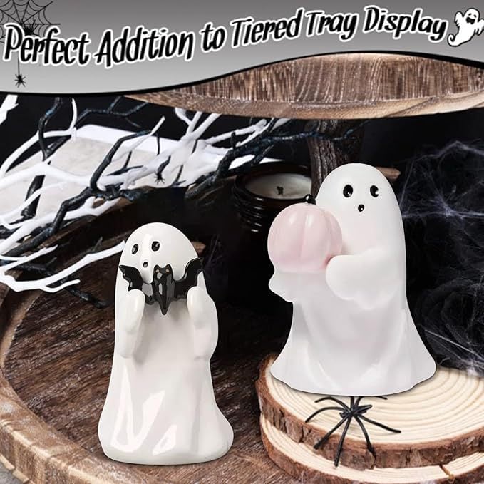 ✨2024 Bootiful Ceramic Cute Ghost Statue 👻🔥BUY 2 Free Shipping