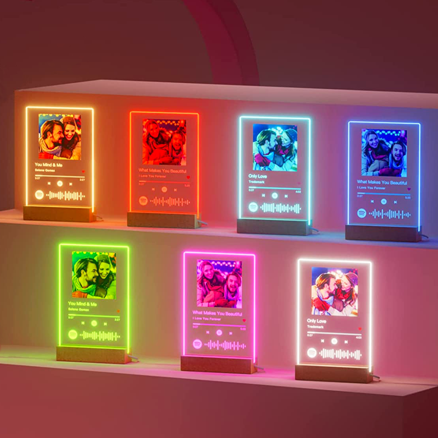 Custom Photo Music Plaque Night Light  *Best Seller*