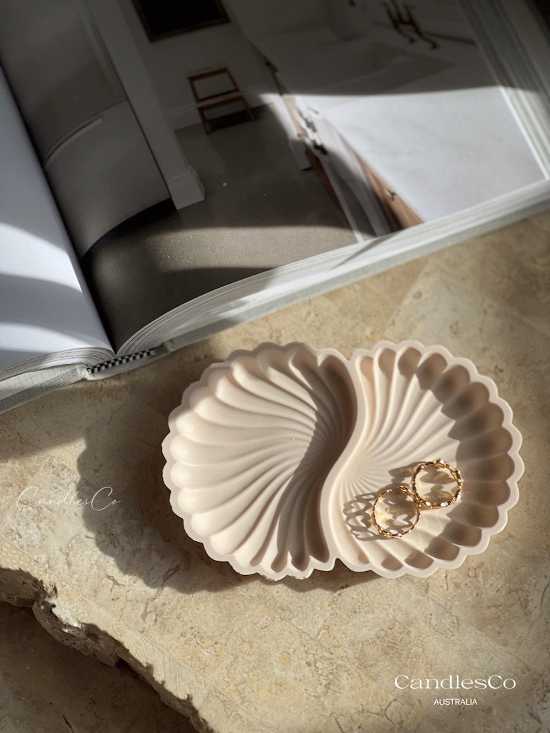 Shell Tray Trinket Dish| Trinket Gift for Her |Mothers Day| Eco Friendly Gifts| Homewares| Ring Bowl | Jewellery Trinket | Jewelry Dish