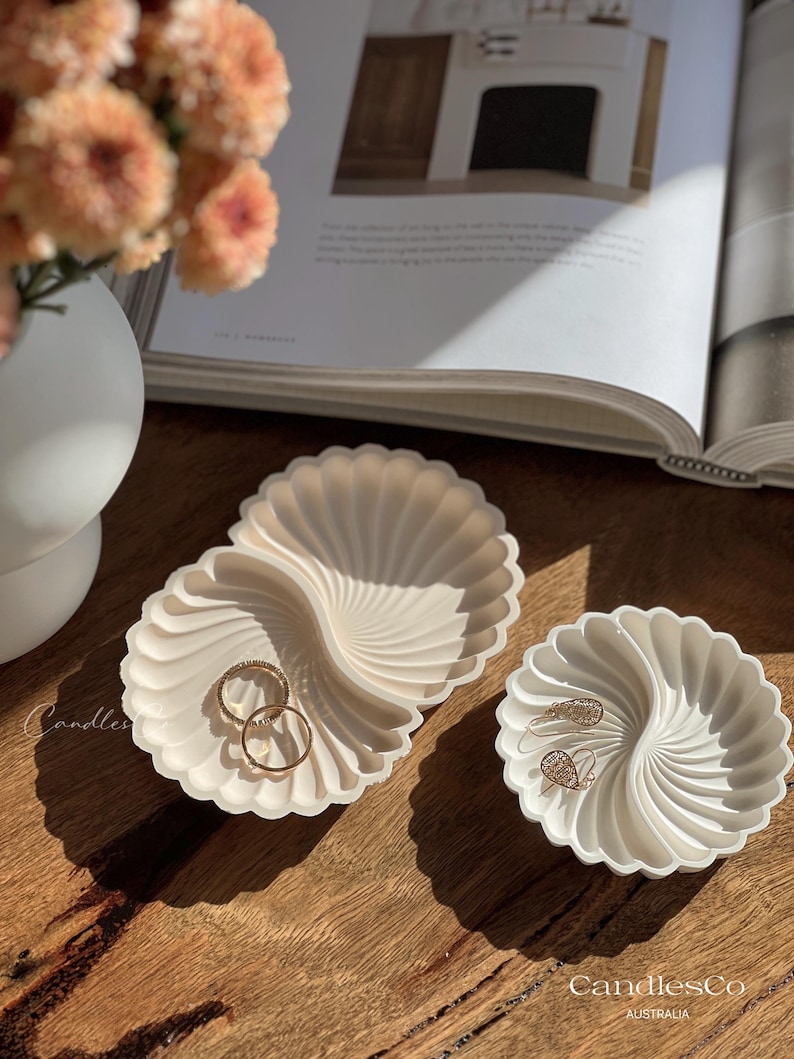 Shell Tray Trinket Dish| Trinket Gift for Her |Mothers Day| Eco Friendly Gifts| Homewares| Ring Bowl | Jewellery Trinket | Jewelry Dish