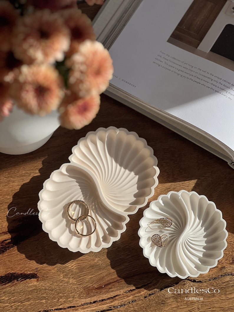 Shell Tray Trinket Dish| Trinket Gift for Her |Mothers Day| Eco Friendly Gifts| Homewares| Ring Bowl | Jewellery Trinket | Jewelry Dish