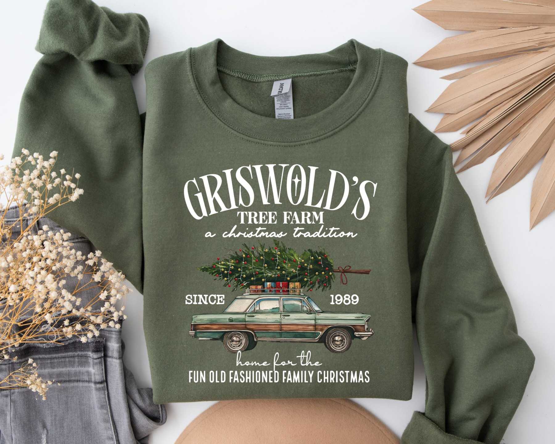 Griswold's Christmas Sweatshirt, Christmas Family, Christmas Gift, Tree Sweater