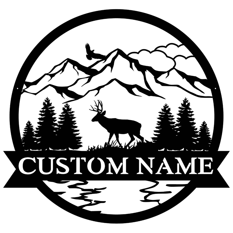 Custom Mule Metal Wall Art With LED Lights