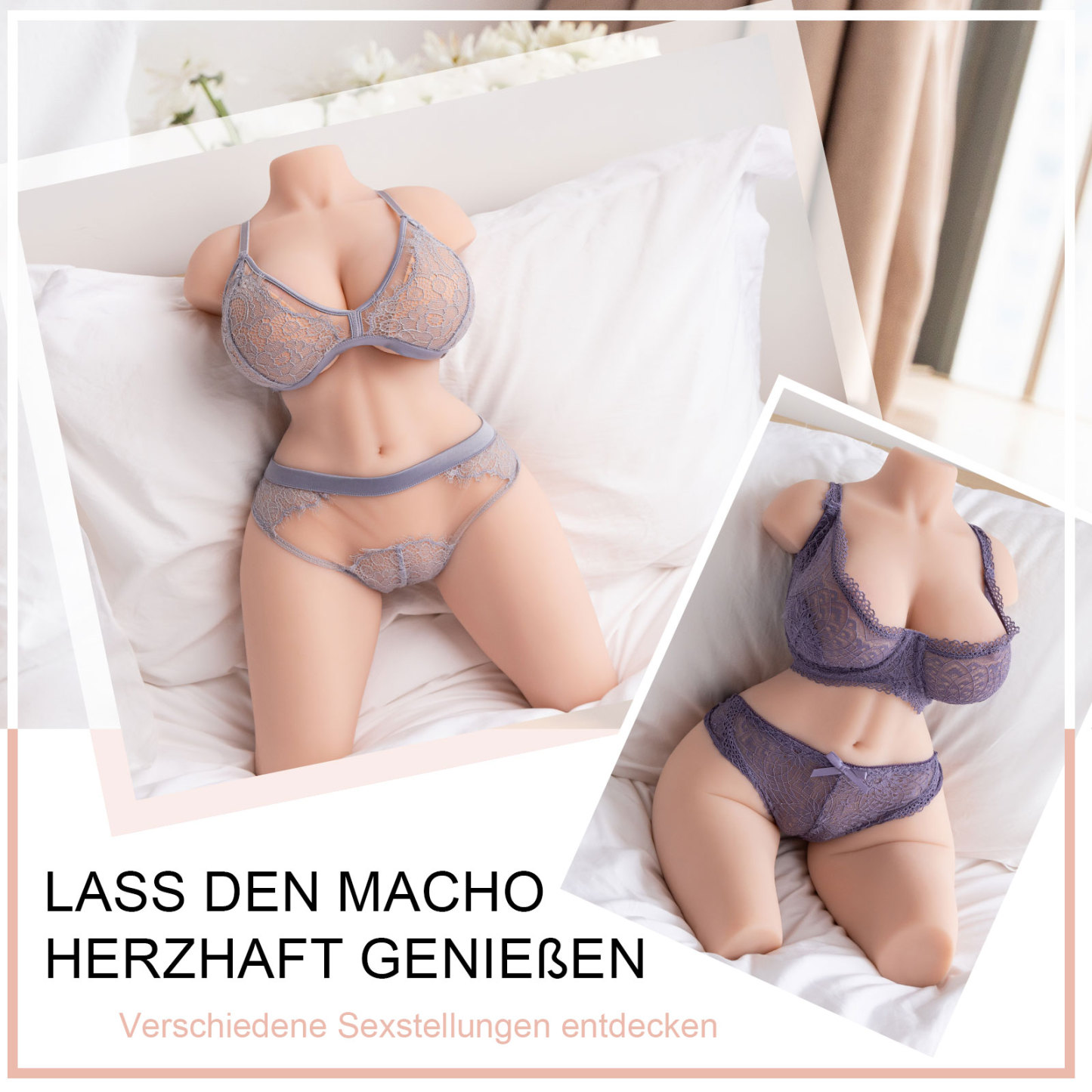 Xingse 53cm große Brust Hyperrealistische TPE SQ-MA20073