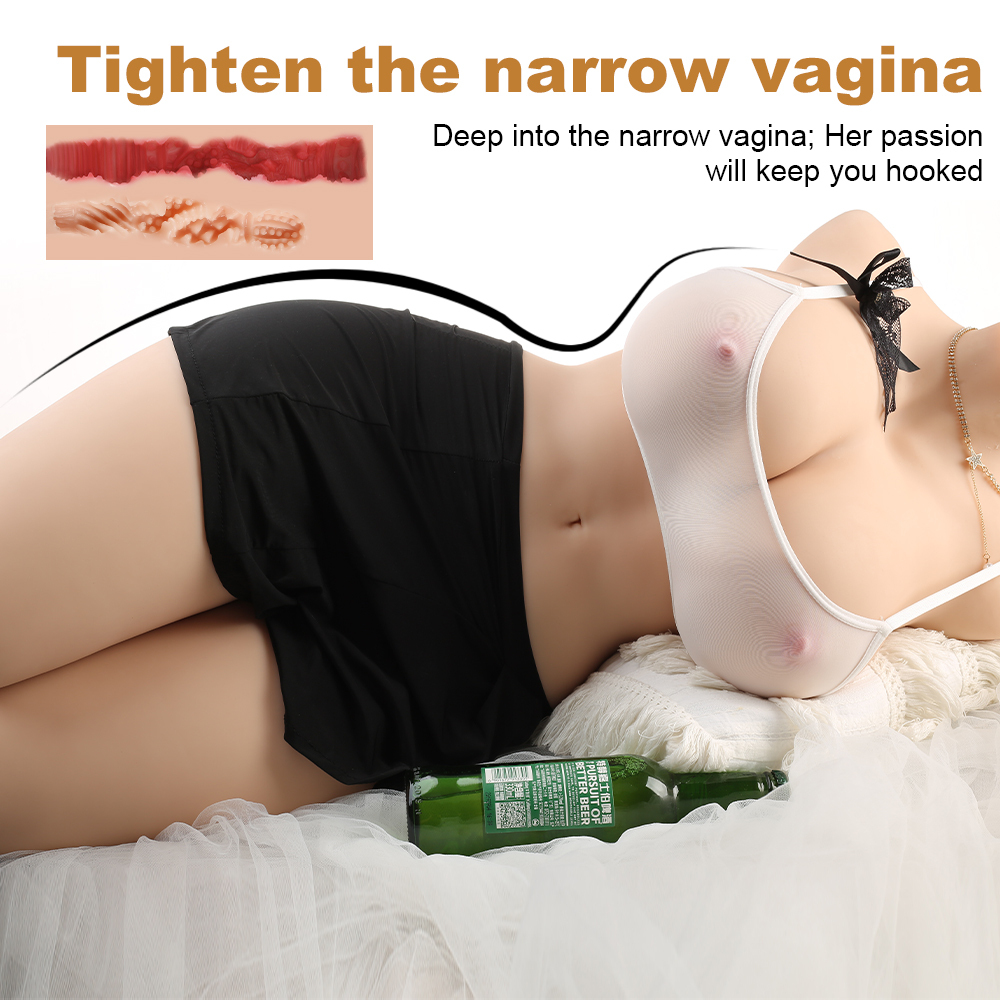 Xingse 85.97cm Realistische große Brust Junge Dame Sex Puppe SQ-MA20030