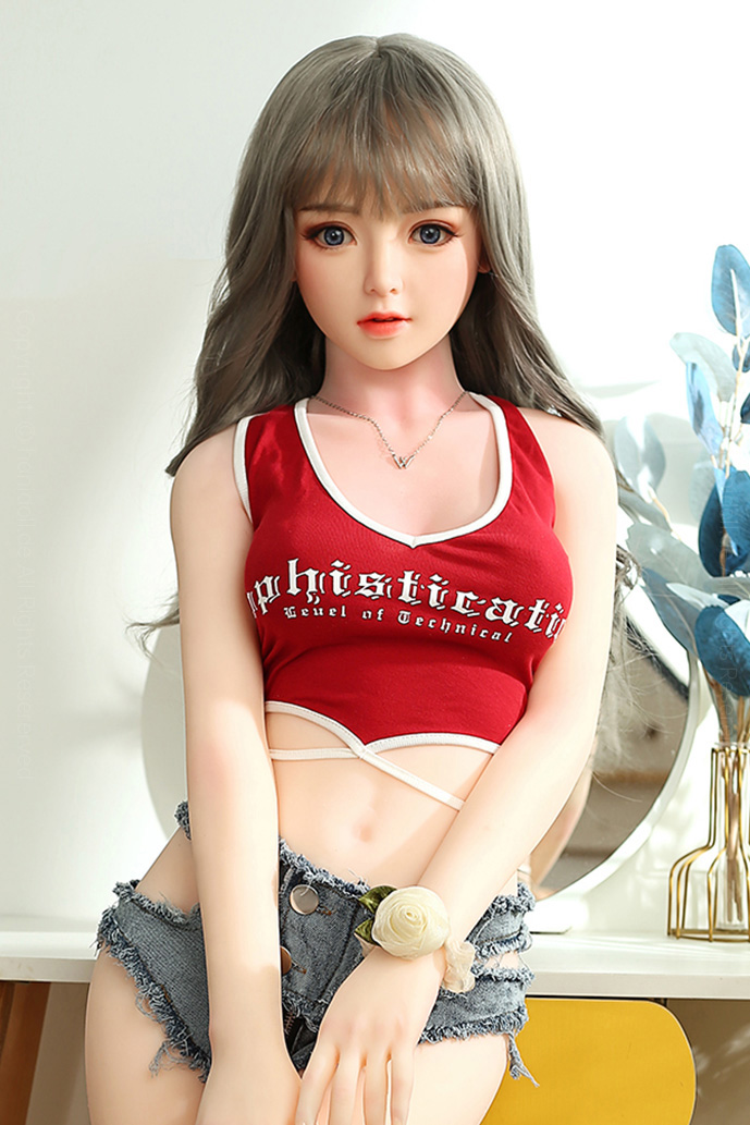 Mesedoll 145cm Sex Puppe mit Kleine Brüste in Realismus Stil für Studentin H4201