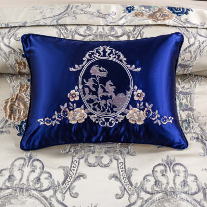 Rosamonde Duvet Cover Set (Embroidered Jacquard Cotton)