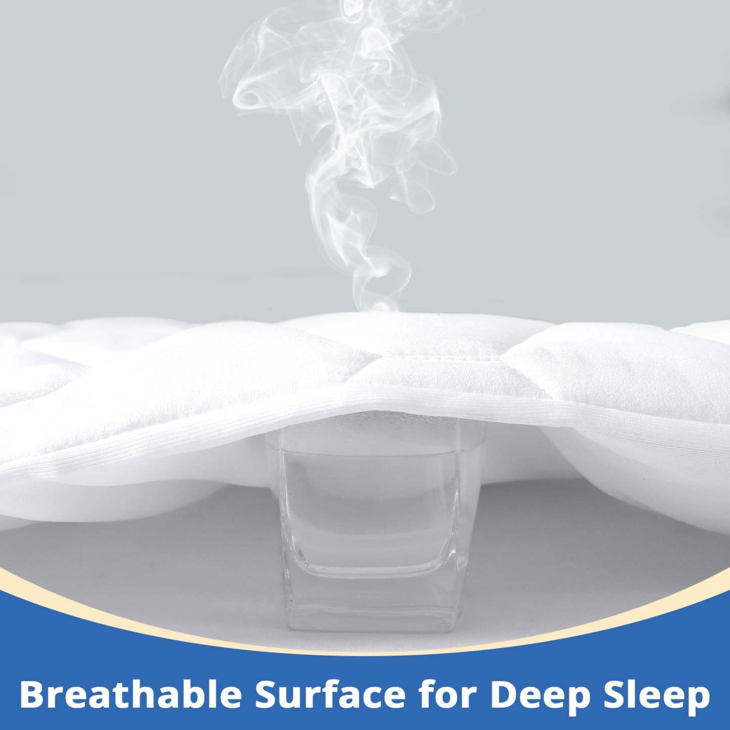 Sasttie Quilted Waterproof Mattress Protector, Deep Pocket Mattress Pad product image 7