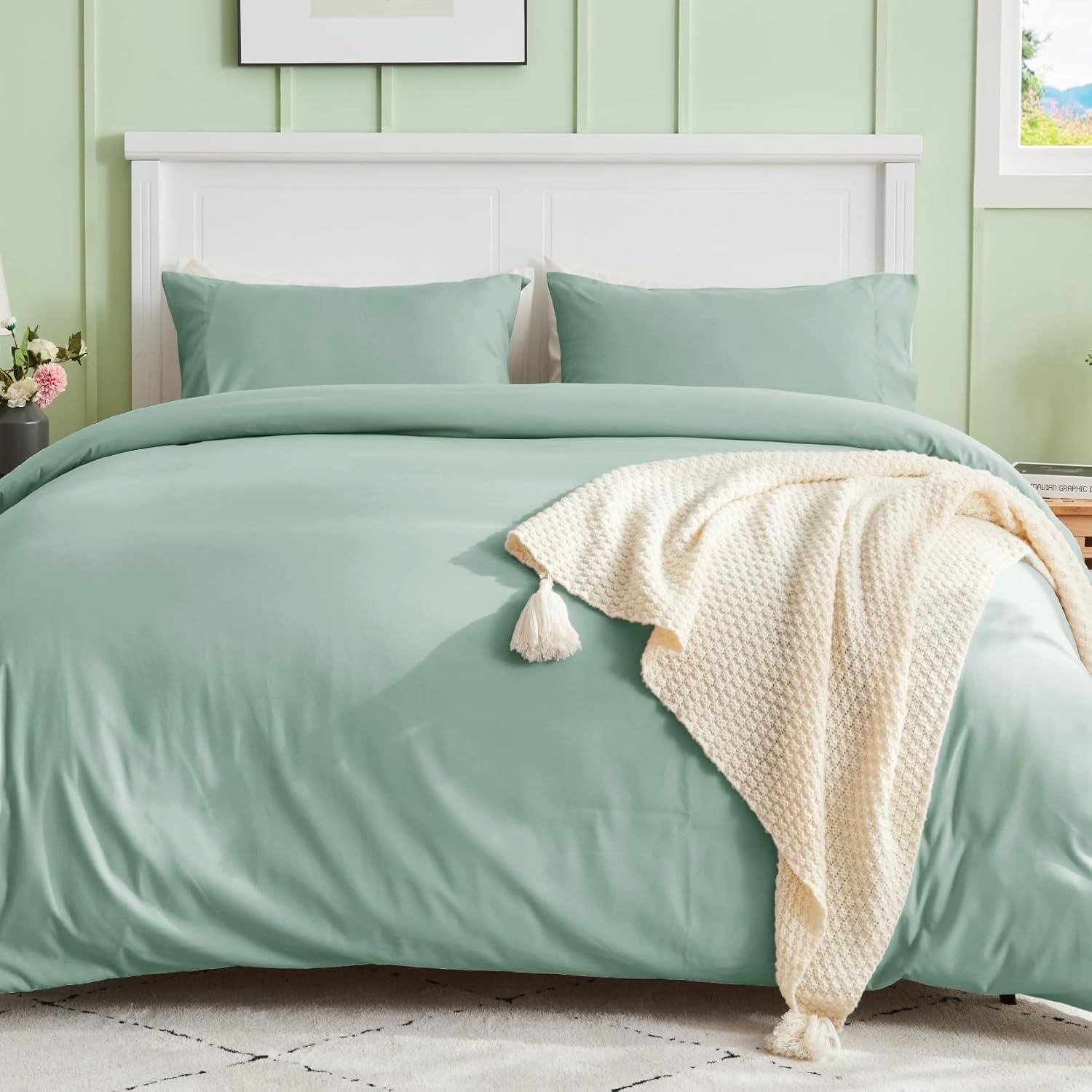 Sasttie Duvet Cover Twin/Twin XL Size, Double Brushed Twin/Twin XL Duv
