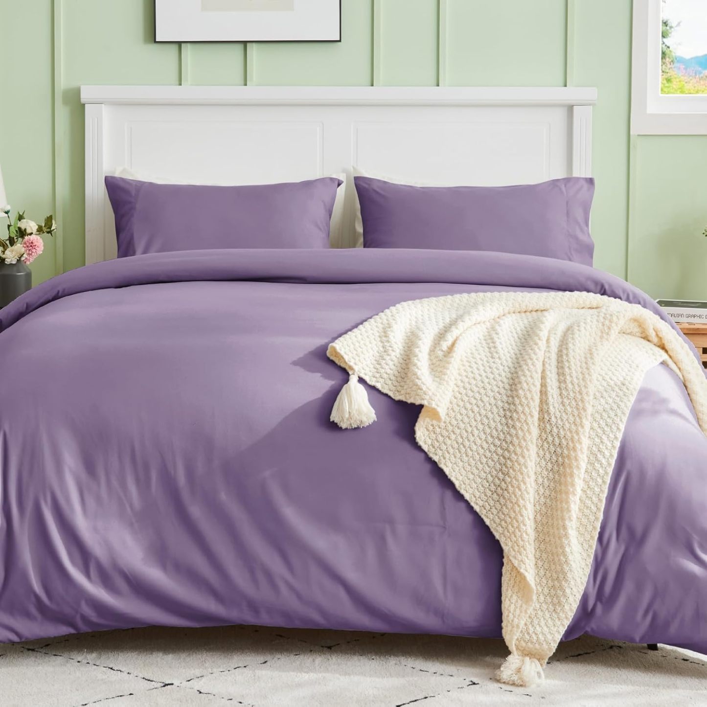 Sasttie Duvet Cover Twin/Twin XL Size, Double Brushed Twin/Twin XL Duv