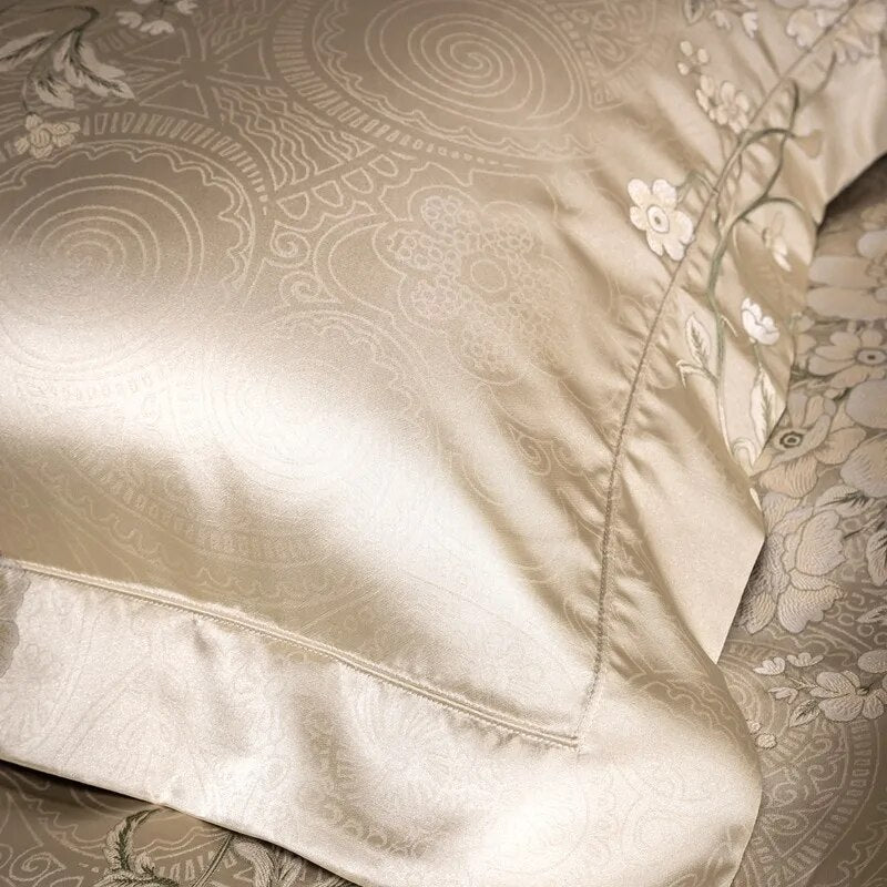 Katerina Brocade Duvet Cover Set (Egyptian Cotton Jacquard)