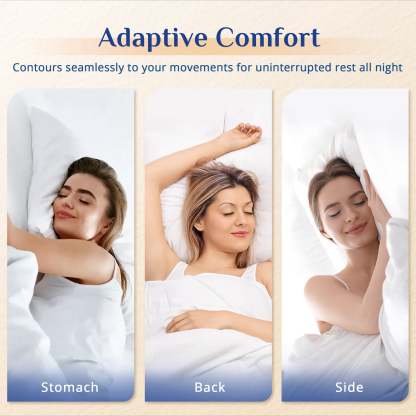 Sasttie Hotel Down Alternative Bed Pillows for Side, Back & Stomach Sleepers product image 9