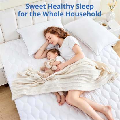 Sasttie Quilted Waterproof Mattress Protector, Deep Pocket Mattress Pad product image 3
