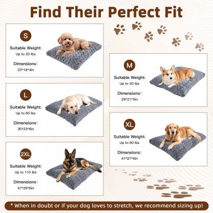 Sasttie Rose Velvet Dog Bed Crate Pad, Washable Plush Pet Mat with Non-Slip Bottom product image 6