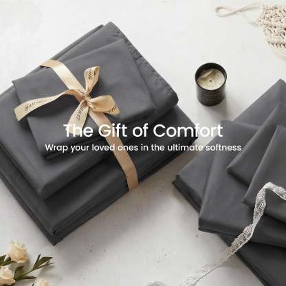 Sasttie 4-Piece Microfiber Bed Sheet Set, Deep Pocket Fitted Sheet & Pillowcases product image 3