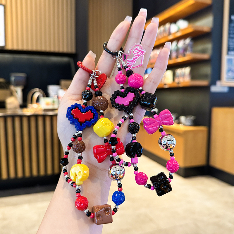 Phone chain key chain DIY