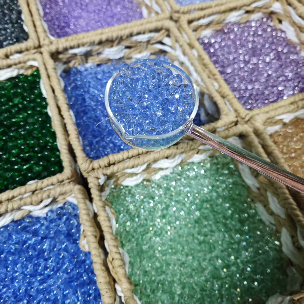 beautiful glass beads