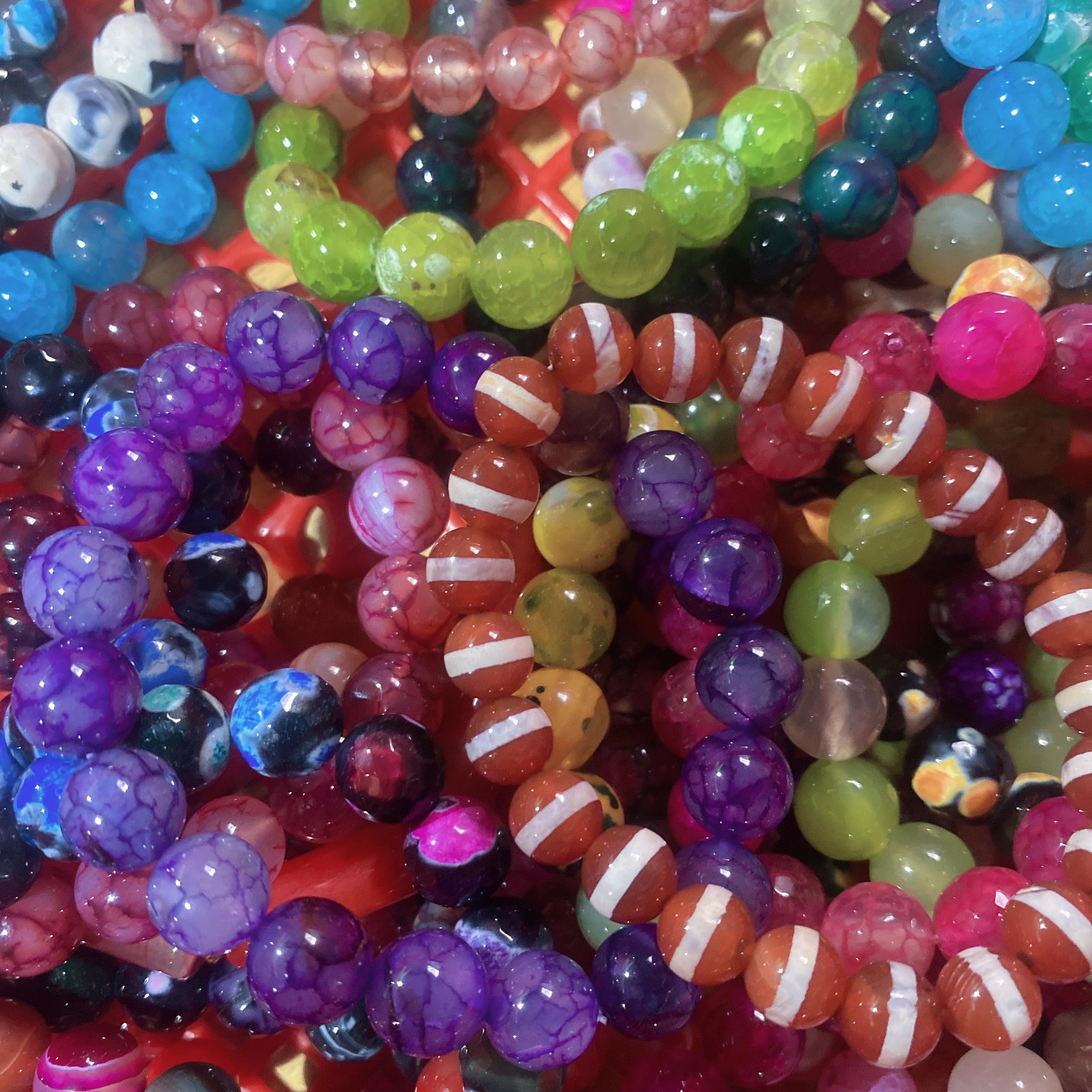 Agate bracelets