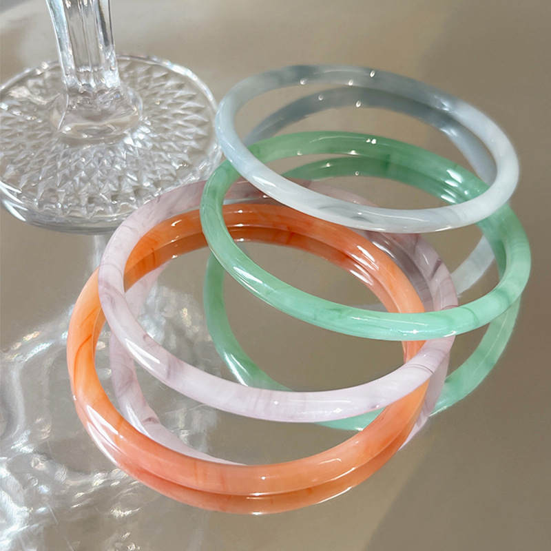 Beautiful colored glass bracelet bag