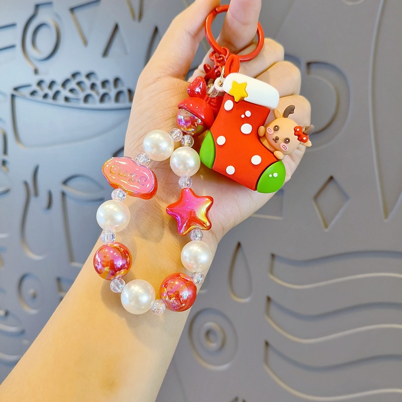 New style DIY Christmas key chain