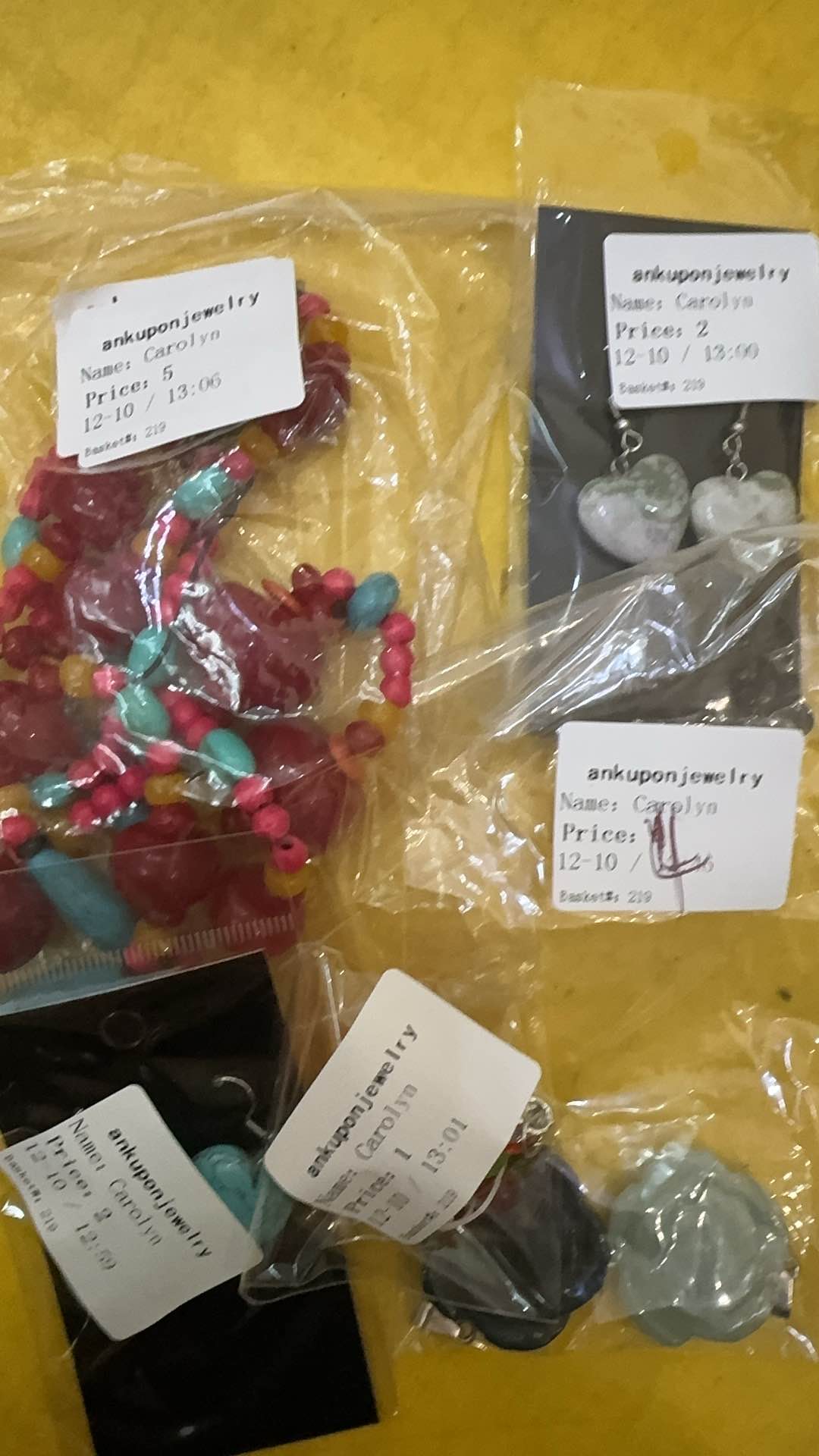 Carolyn $90-$8=$82+14$=96$