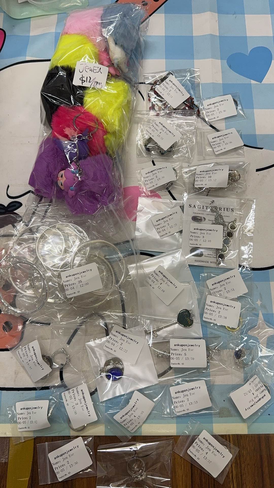 Jen esc    54$+134+10$ tariff =198$+108$+15$ tariff -321$-89$ lost =232$