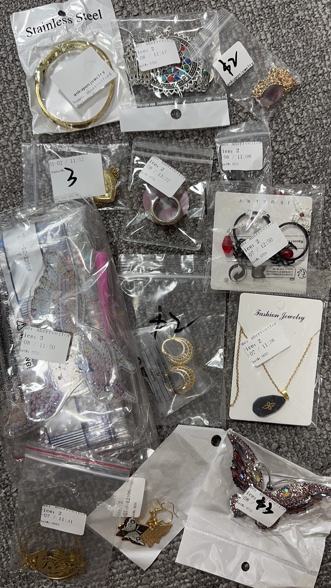 Sherreelford $184-$20deposit-$60paid=$104